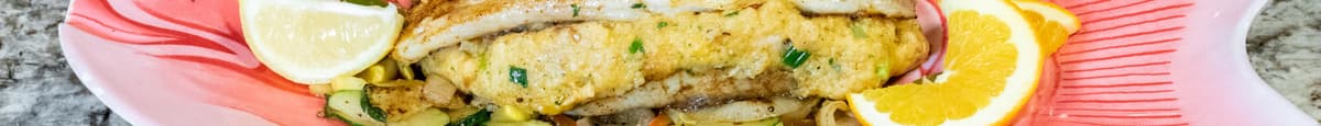 Grilled Stuffed Flounder