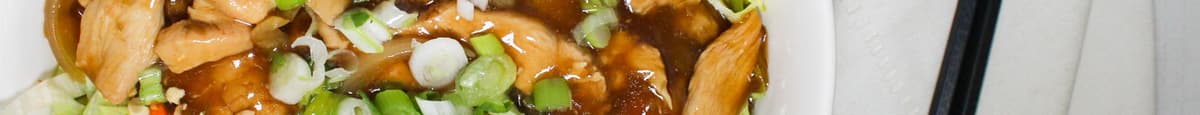 #95. Stir Fried Lemon Grass Chicken on Rice Vermicelli