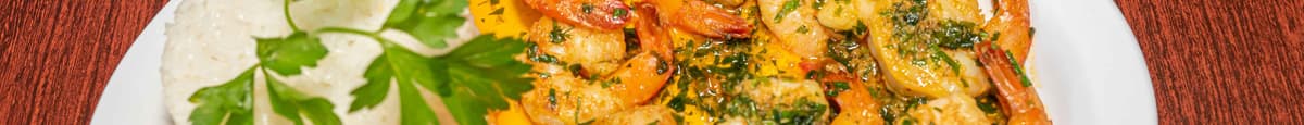 Camarones al Ajillo /  Shrimp On Garlic
