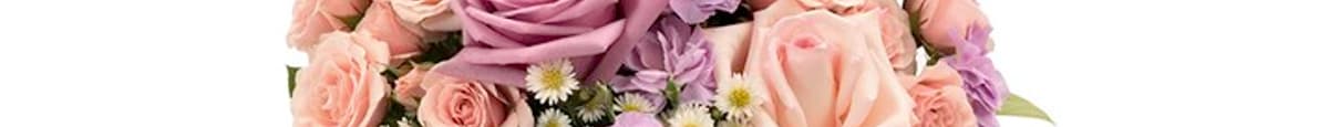 3. Multicolor Pastel Rose Bouquet