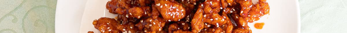 3. Sesame Chicken with Peking Sweet-&-Sour Sauce / 芝麻京都雞