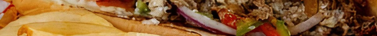 3.  Philly Cheese Steak Sandwich