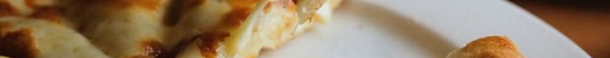 Garlic Parmesan Pizza Wedges