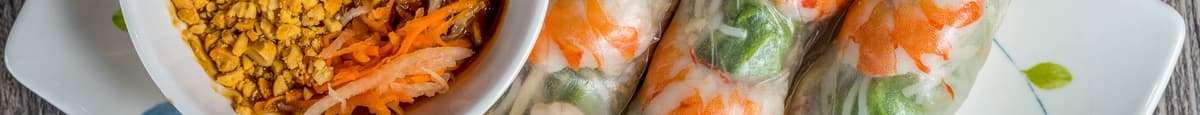 Spring Roll with Lettuce (Shrimp & Pork) (3)