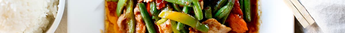 Pad Prik Khing (Spicy Green Beans)