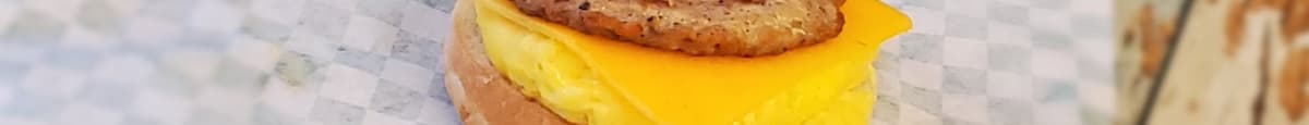 Egg, Sausage & Cheese Sandwich