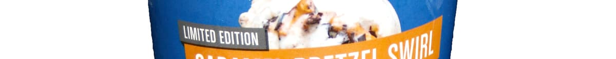 Caramel Pretzel Swirl Ice Cream
