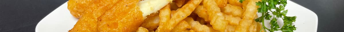 Mozzarella sticks with fries (Combo)
