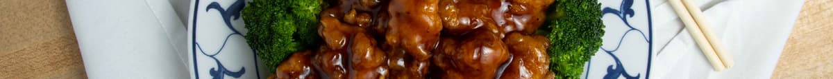 930. General Tso's Chicken (Combo Platter)