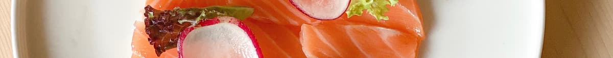 salmon carpaccio