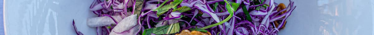Organic Red Cabbage Salad