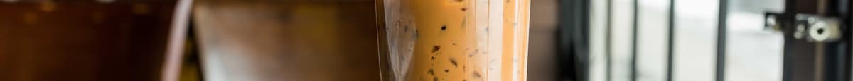 4. Iced Black Filtered Coffee with Condensed Milk