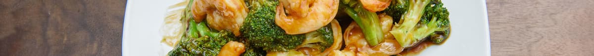 108. Shrimp with  Broccoli
