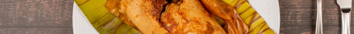 Tamales de Pollo o Cerdo / Chicken or Pork Tamales