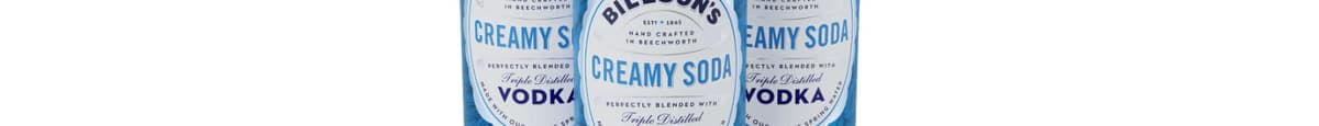 Billson's Creamy Soda (4 Pack)