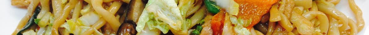Fried Thick Noodles-Shanghai Style上海粗炒面