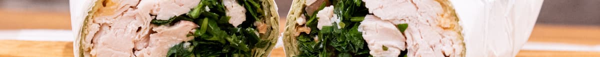 Organic Spinach Chicken Wrap (Recommended Fresh)