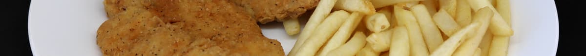 Kids Chicken Strips and Fries