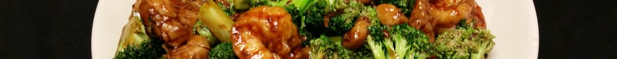 18. Chicken & Shrimp with Broccoli