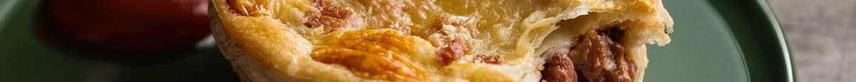 Beef, Bacon & Cheese Pie