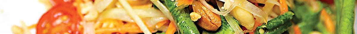 Papaya Salad with Soft Shell Crab