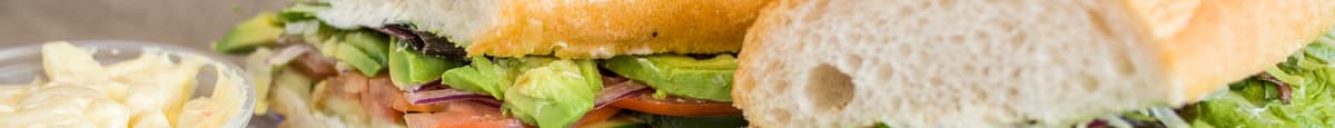 9" Nothing but Veggies Sandwich Combo