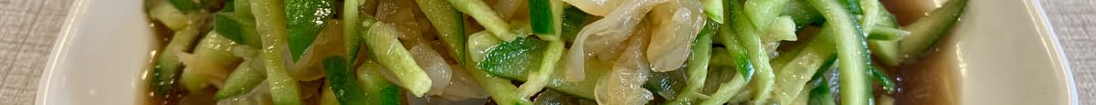 Jelly Fish with Cucumber海蜇黄瓜