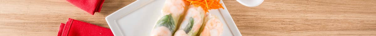 Fresh Shrimp Spring Rolls