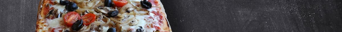 Party-Sized Make Your Own Four-Topping Pizza