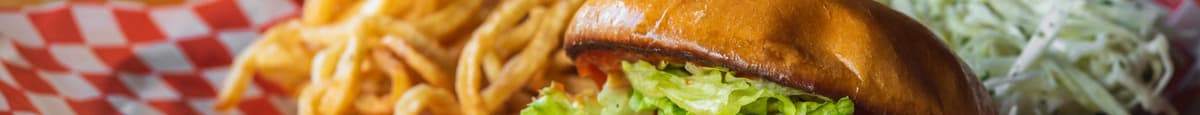 Burger au fromage (style smashburger) / Cheeseburger (Smashburger Style)