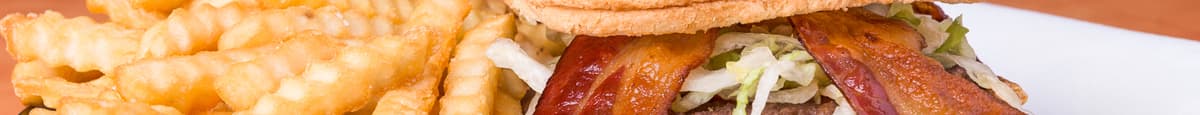 Bacon Sourdough Burger - Double  