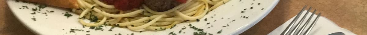 Spaghetti Dinner with Meatballs