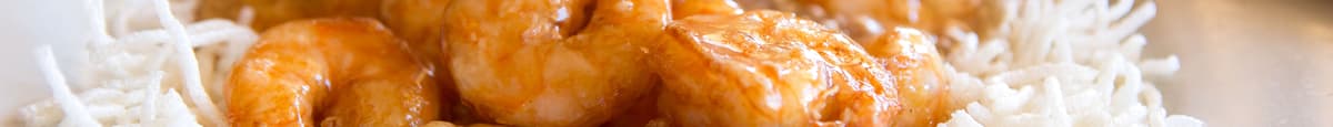Honey Crisp Prawn (Battered Shrimp Tossed with Honey Sauce)