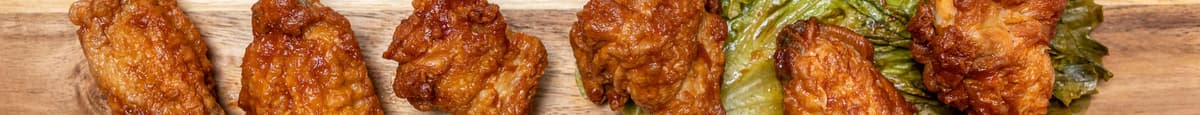 Ailes de Poulet avec Sauce Barbecue Maison / Chicken Wings with Homemade BBQ Sauce