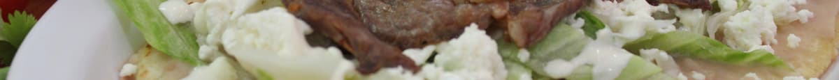 Huarache Con Carne