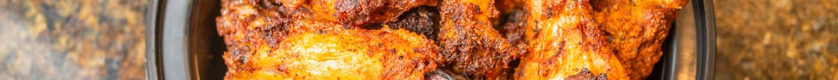 Grilled Dry Rub Marinated Wings (1lb)