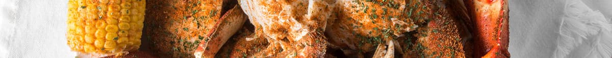 Garlic Jumbo Dungeness Crab Combo