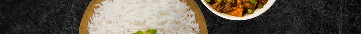Basmathi Rice (Vegan) & Soulful Veggie Curry (Vegan)