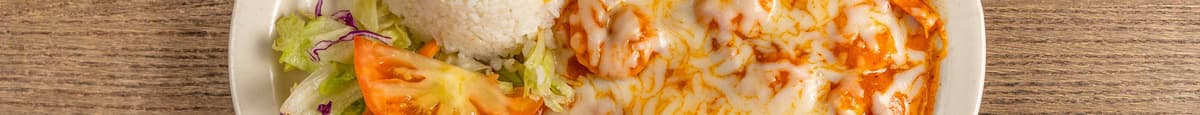 Camarones a La Diabla / Shrimp with Spicy Sauce