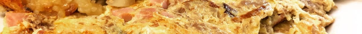 Meat Lovers Omelette  with Cheese