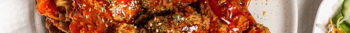 3. Poulet frit aigre-douce épicée (entier) / Fried Chicken Spicy (whole)