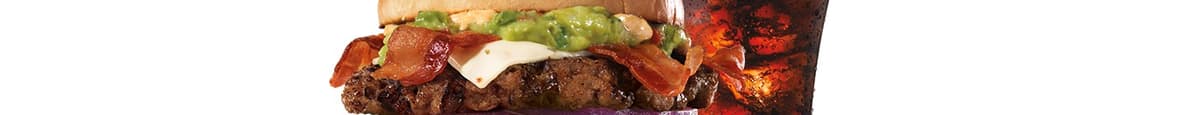 Double 1/3 lb. Guacamole Bacon Thickburger® Combo