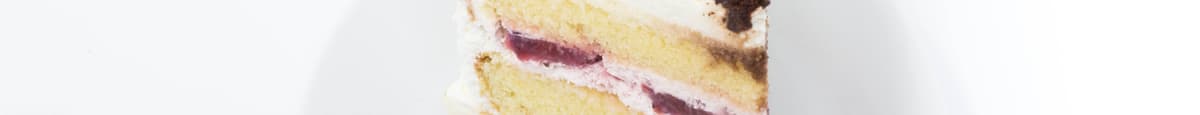 Strawberry Short Cake Slice
