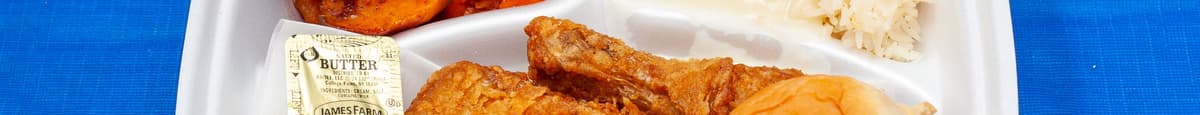 Fried Chicken (White) Dinner