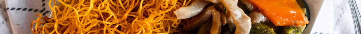 104. Shredded Pork Pan Fried Noodles