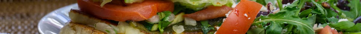 Grilled Zucchini & Halloumi Sandwich