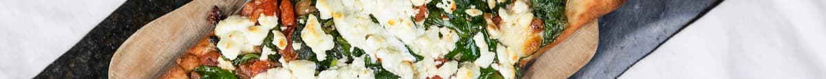 Spinach & Goat Cheese Flatbread