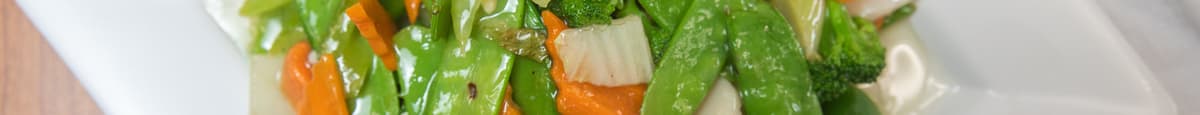 1. Steamed Mixed Vegetable