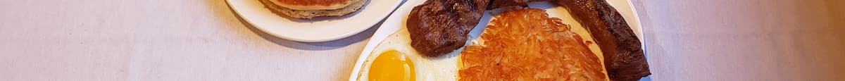 Sirloin Steak & Eggs 