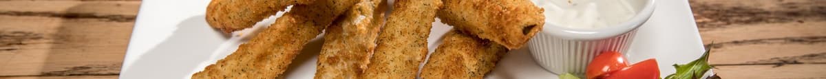 Panko Crusted Dill Pickle Spears